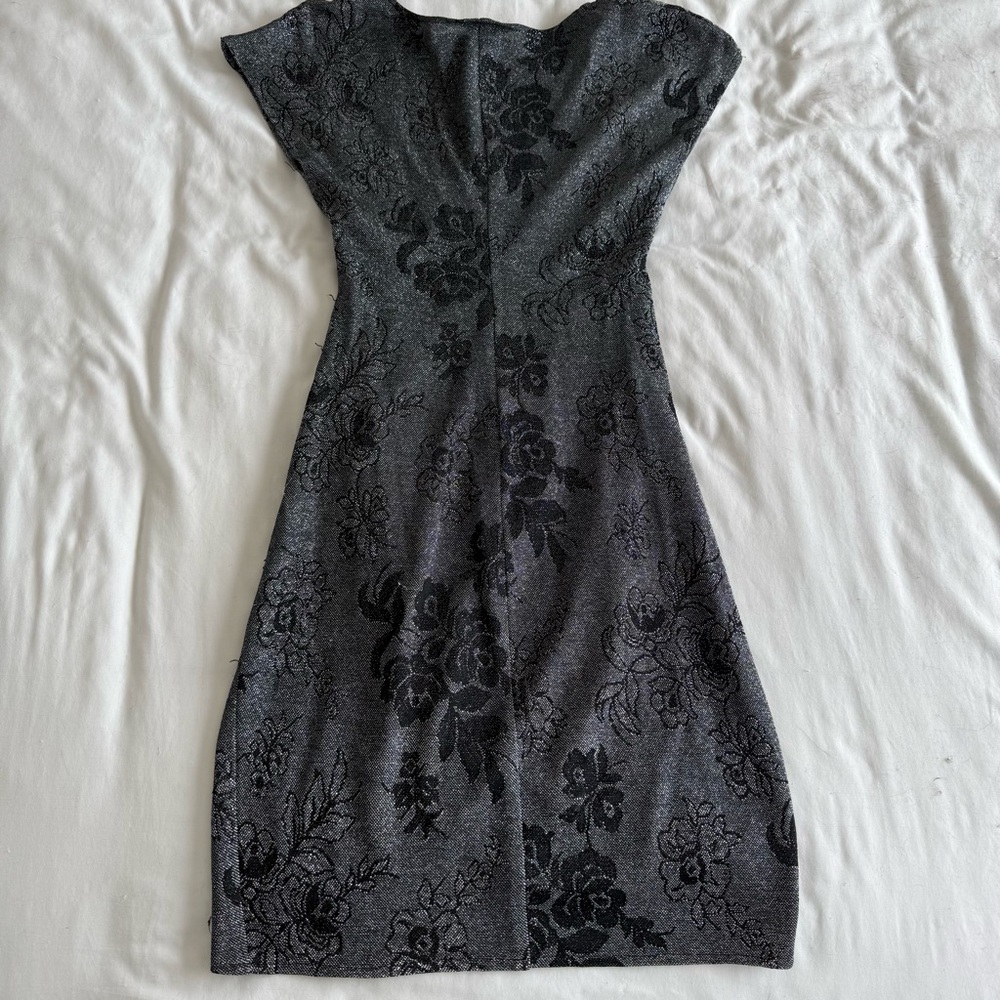 Vintage 80s All That Jazzy Floral Midi Dress - Picture 6 of 9